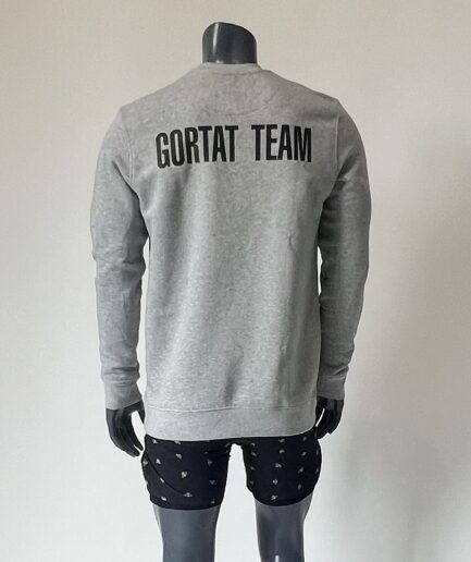 BLUZA UNISEX "GORTAT TEAM" SZARA